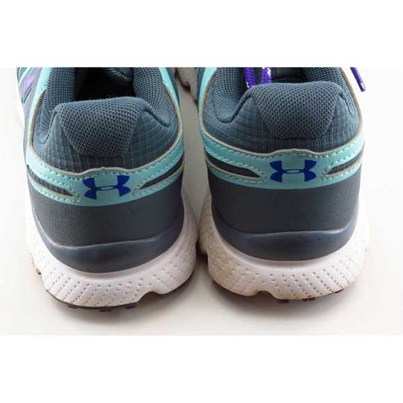 Under armour Women Sz 8.5 M Gray Lace Up Running Synthetic Shoe - Picture 5 of 8